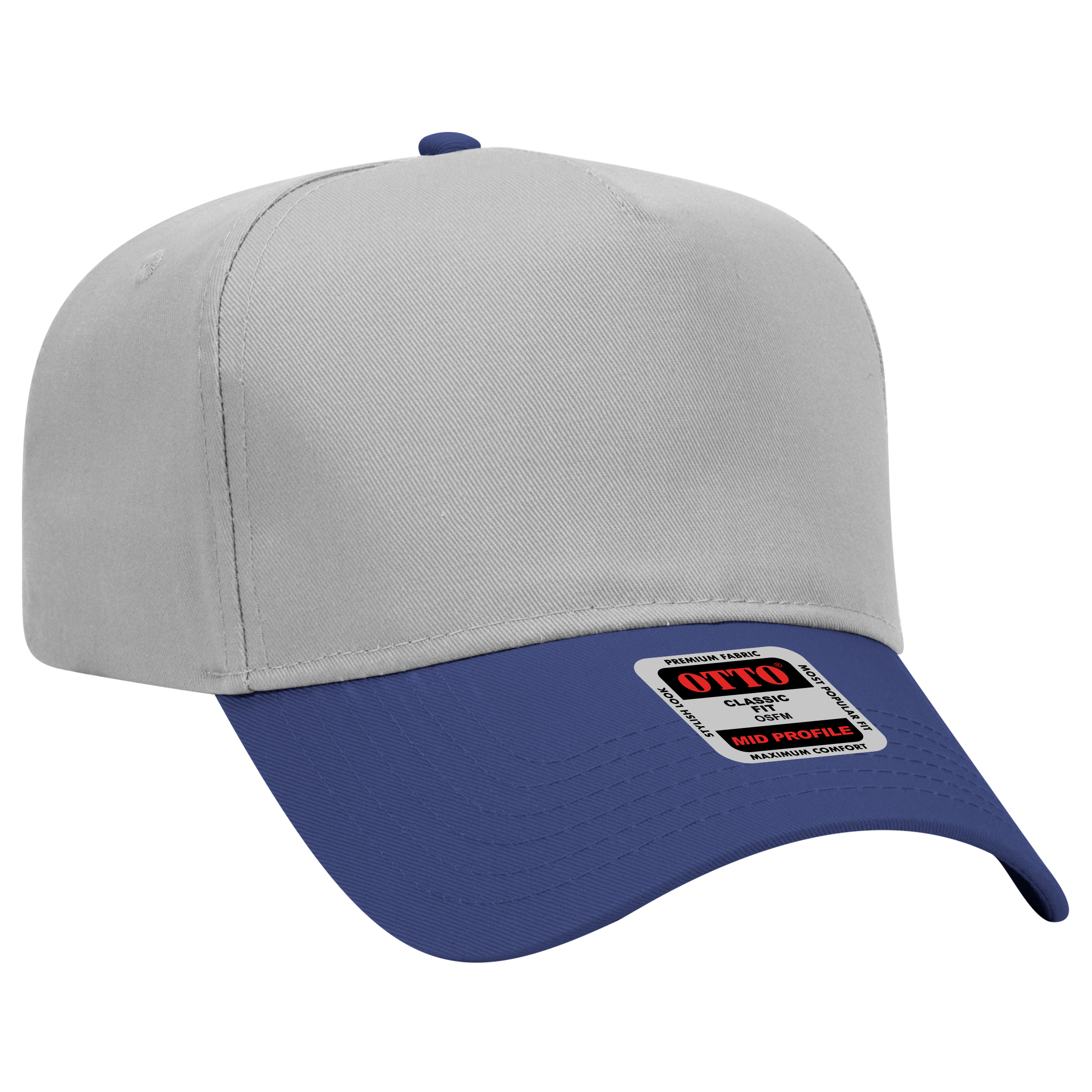 OTTO CAP® 5 Panel Mid Profile Baseball Cap 78