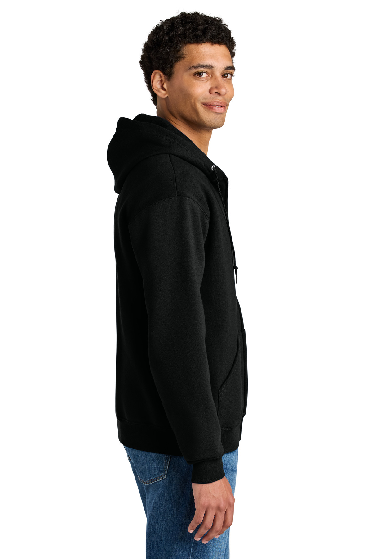 Jerzees Rugged Unisex Full-Zip Hooded Sweatshirt Z12M 16