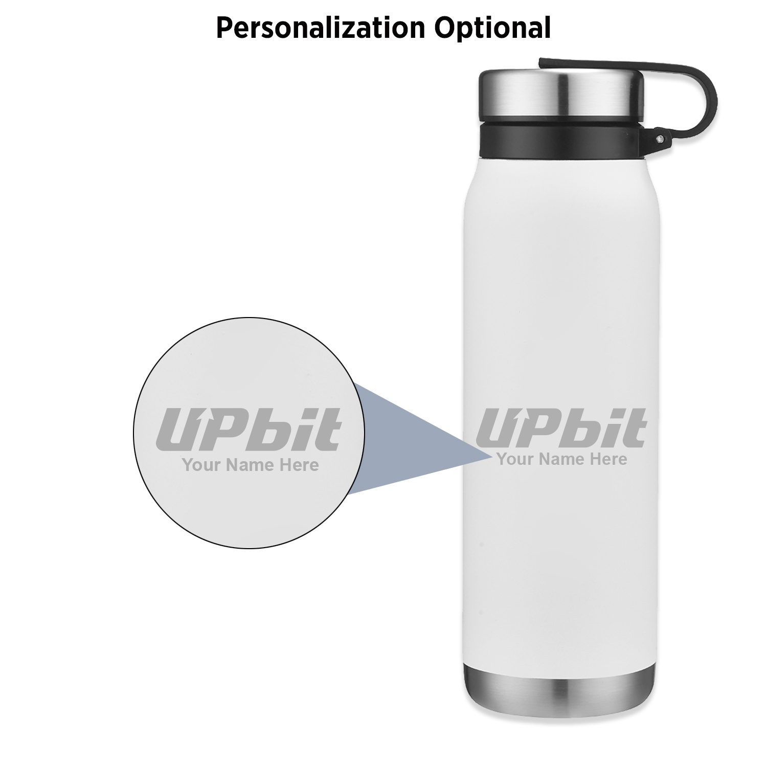 ArticFire 20oz Vacuum Water Bottle With Stainless Steel Lid 8