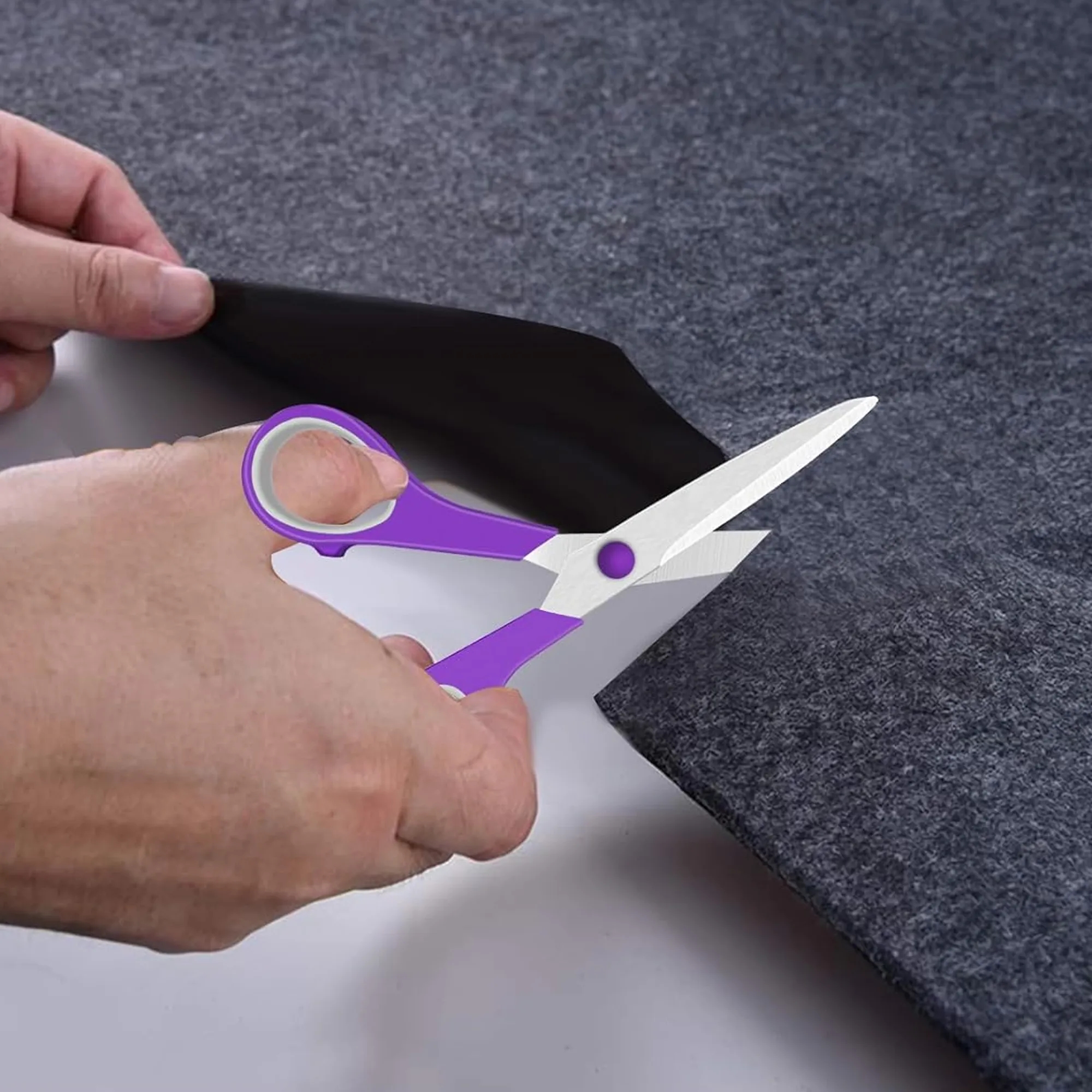 8.5" All-Purpose Stainless Steel Scissors with Comfort Grip 4