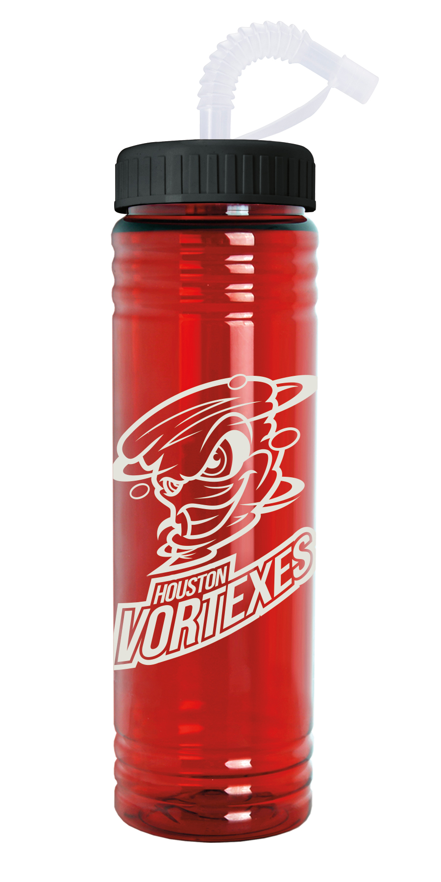 Garyline® Slim Fit Water Bottle With Straw Lid - 24 oz. 42