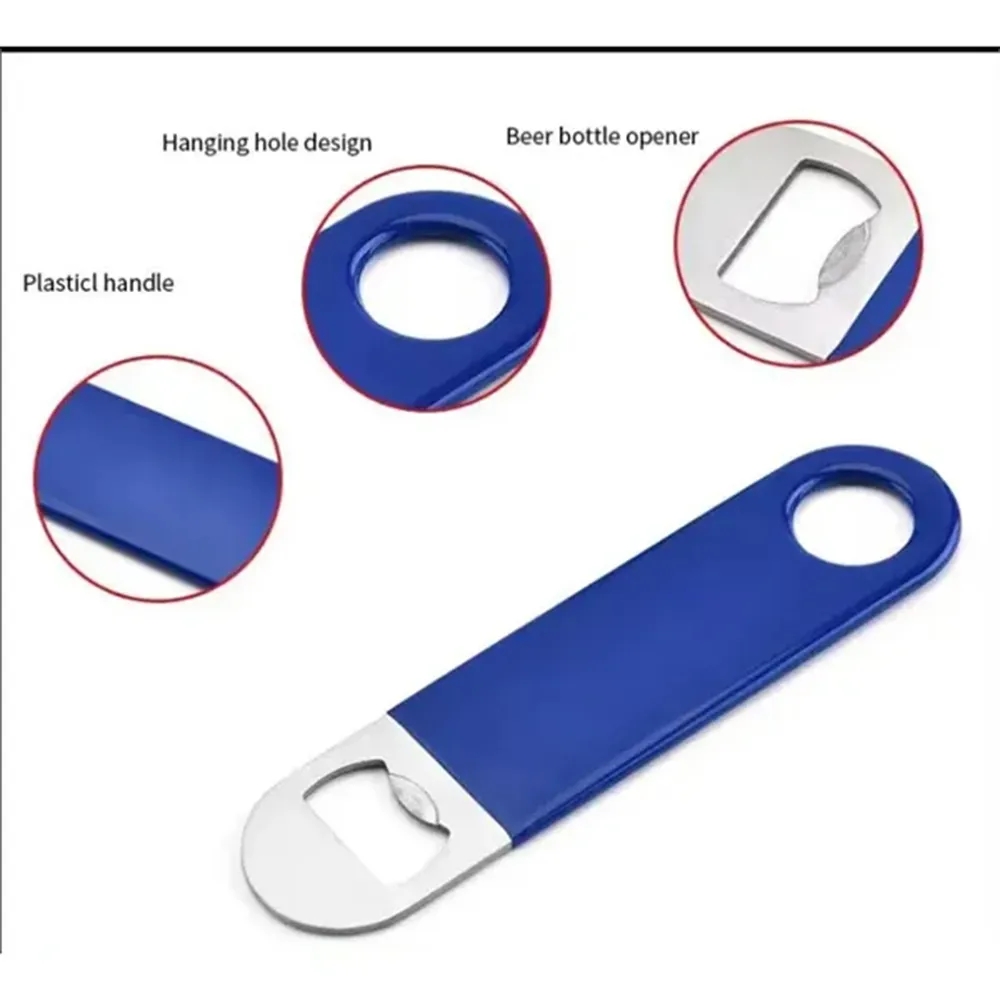 Stainless Steel Flat Bottle Opener 2
