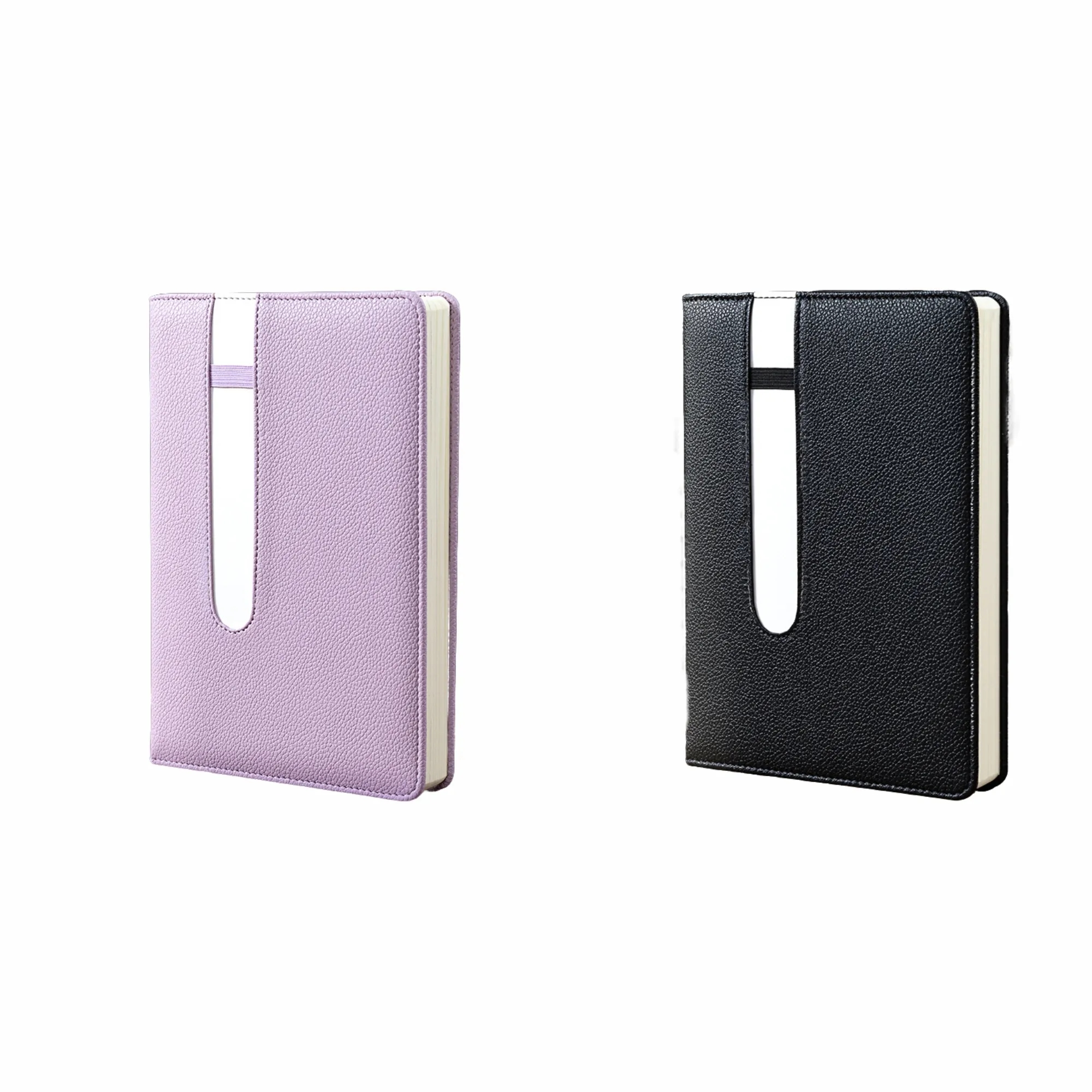 Skin-Feel Business Minimalist A5 Leather Notebook 1