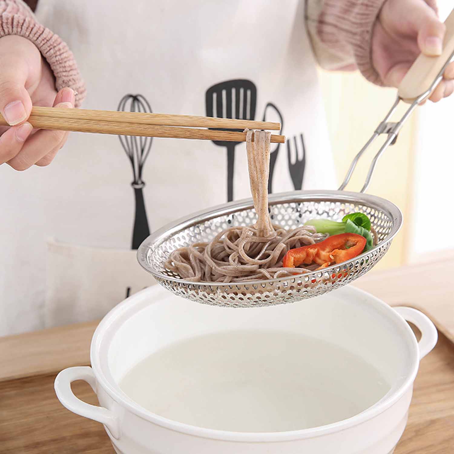 Stainless steel colander 4