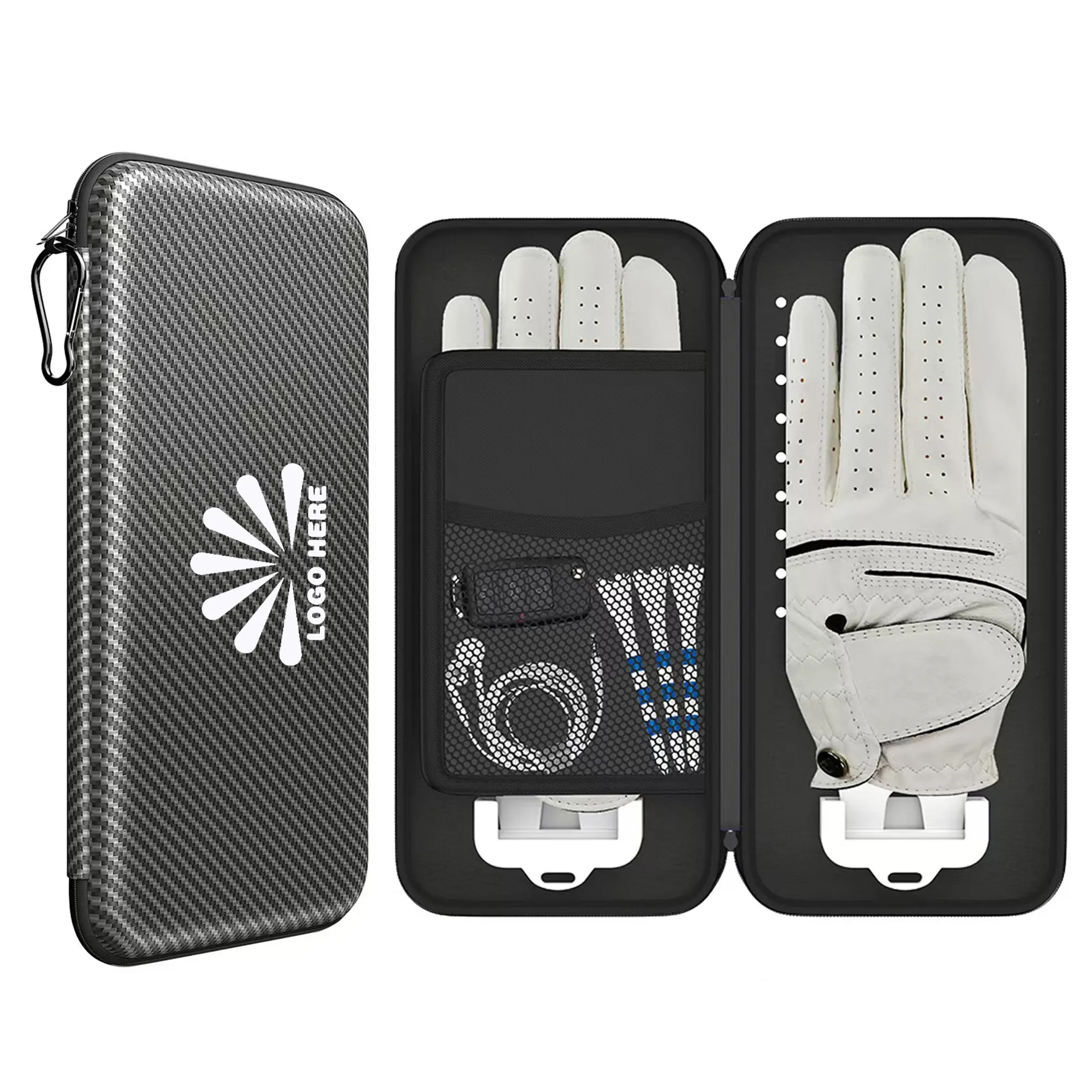 Golf Double Glove Bag With Holder Can Be Customized 2
