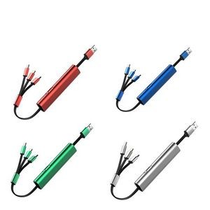 3 In 1 Retractable Usb Charging Cable 1