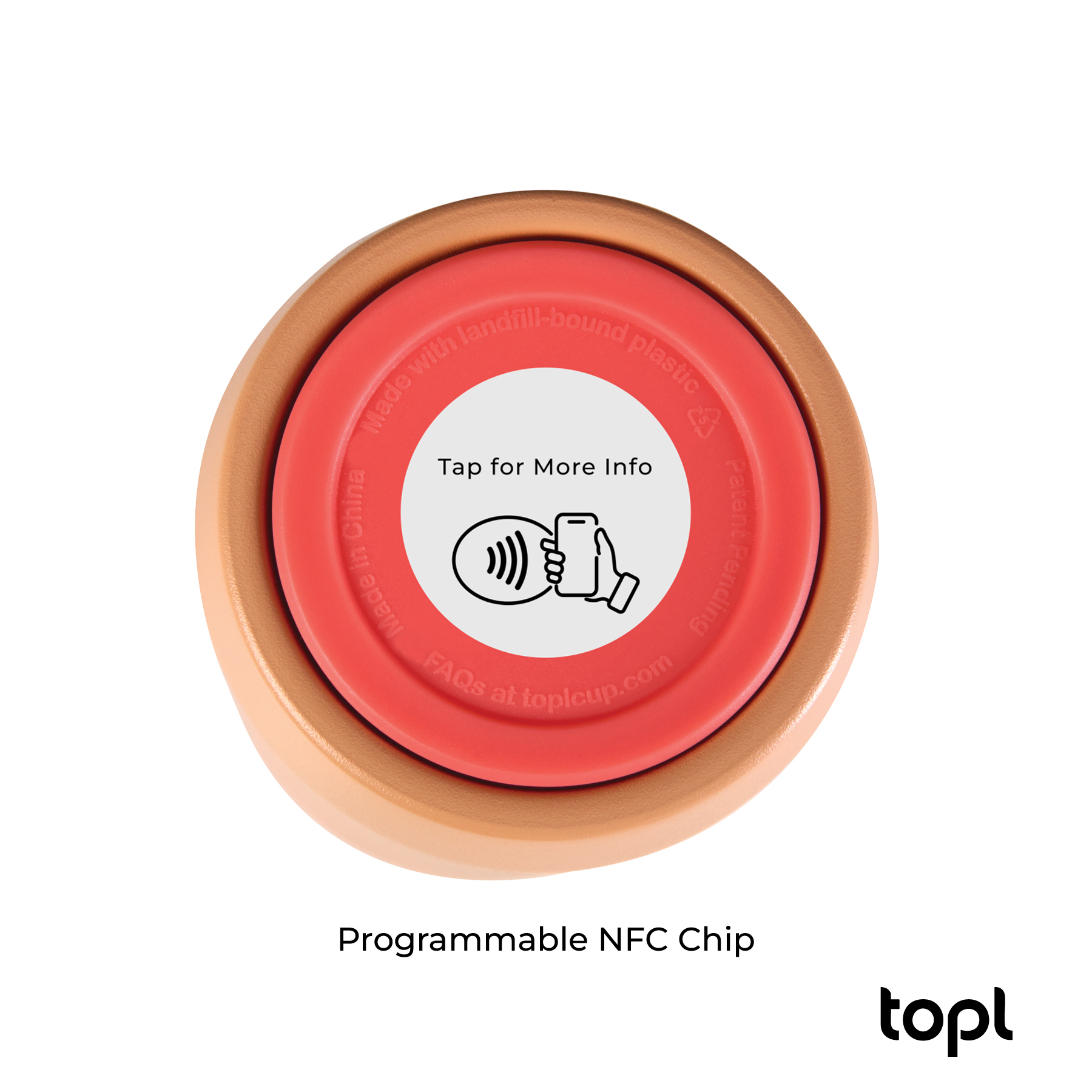TOPL® 16 oz. Double Wall, Recycled Stainless Steel 360° Tumbler 50