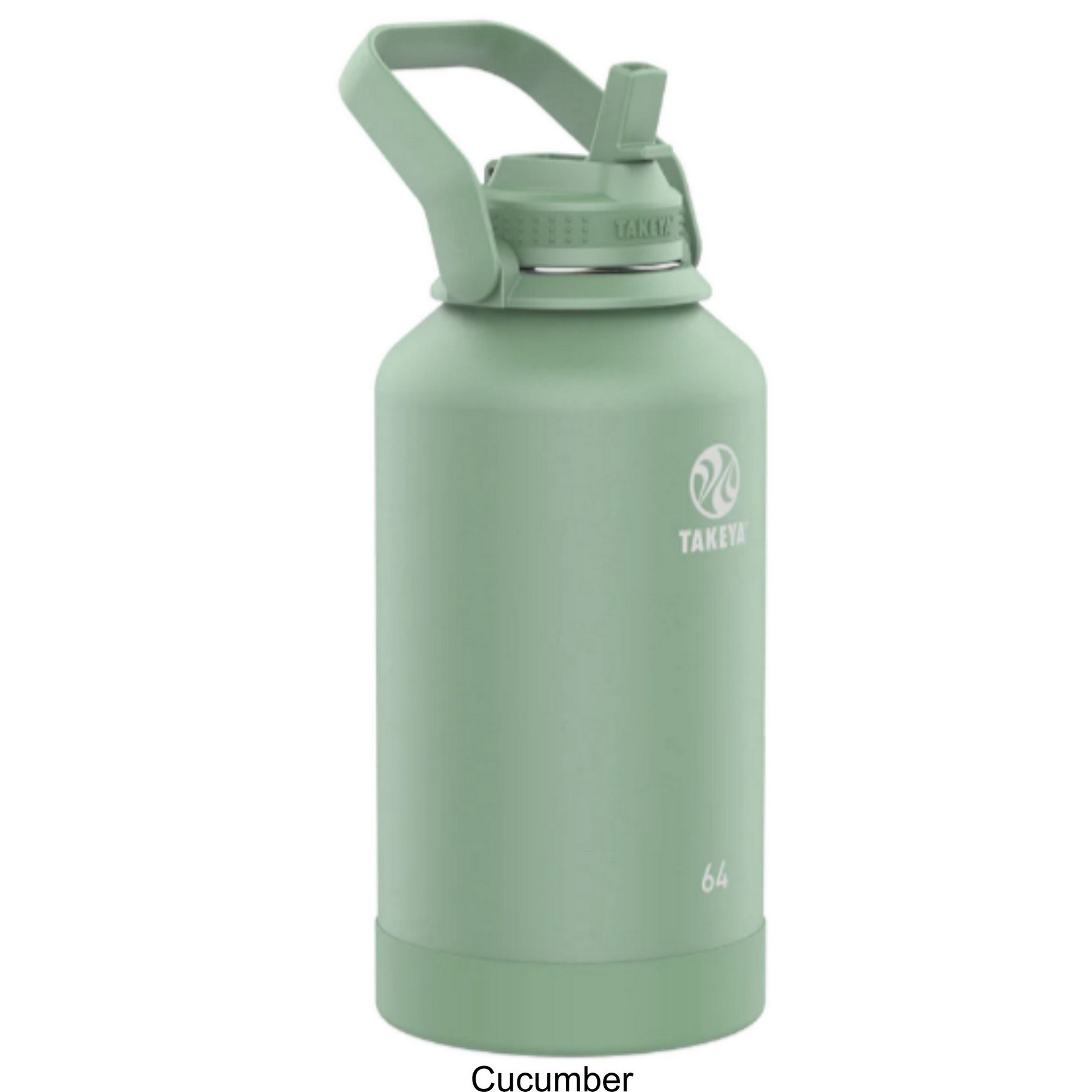 Takeya Active Straw 64 oz Stainless Steel Bottle 4