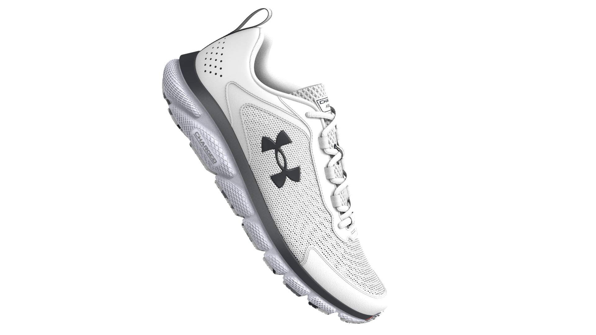 UA Charged Assert 9 Marble Men's Running Shoes 6