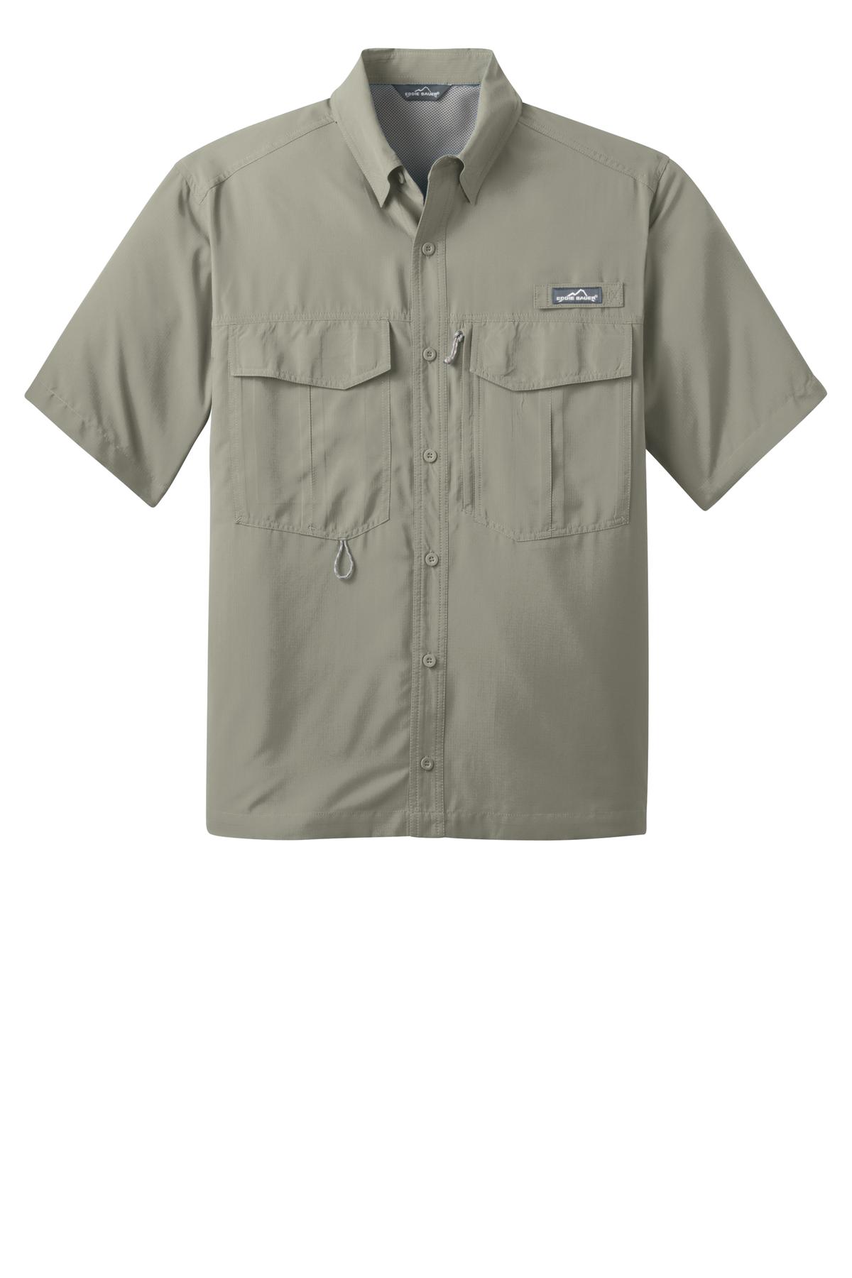 Eddie Bauer Short Sleeve Performance Fishing Shirt EB602 17
