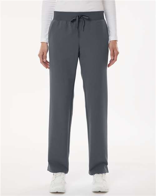 Women's Petite Sizes Xenos Essential Knit-Waist Scrub Pants - W20001P 33