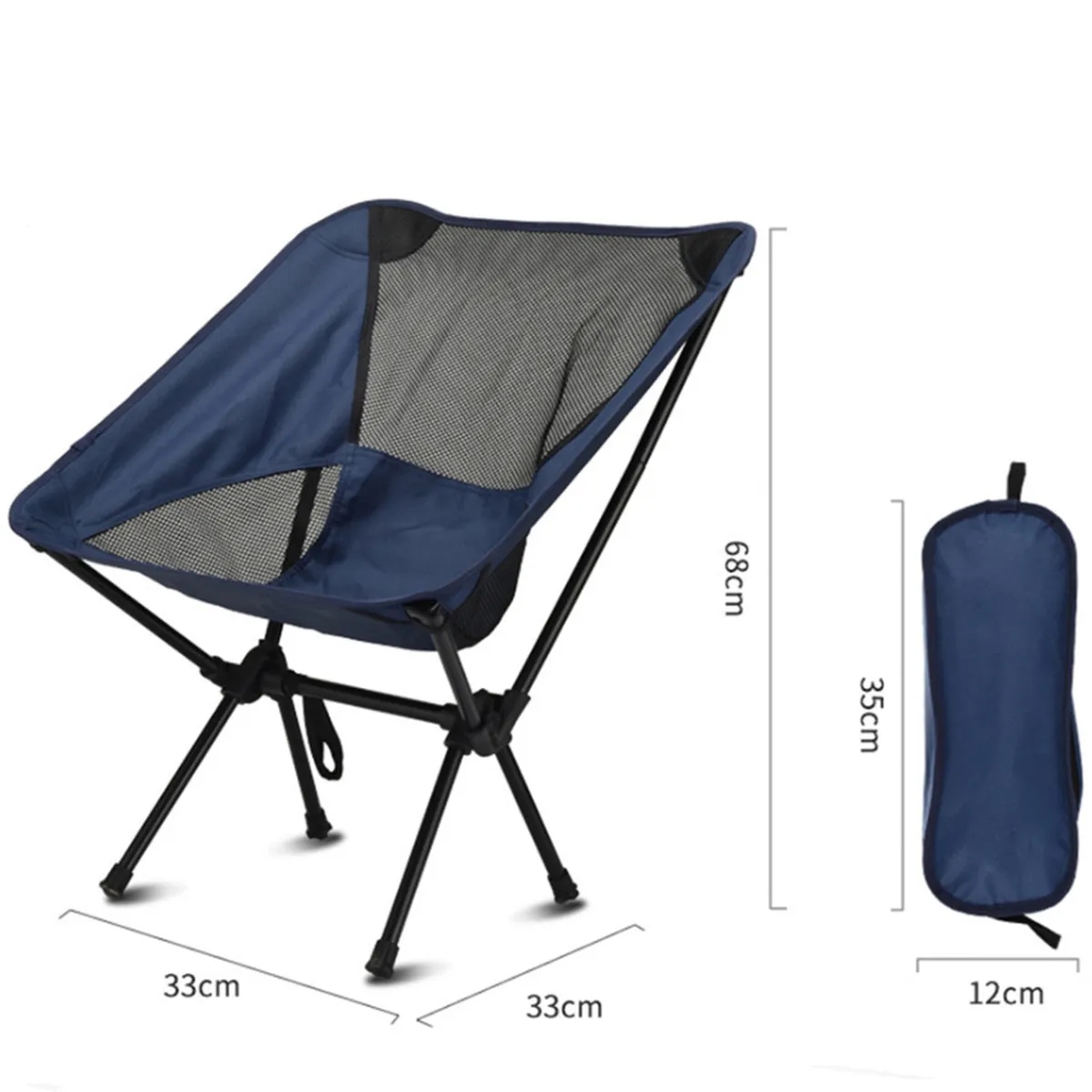 Ultralight Backpacking Folding Portable Camping Beach Chair 4