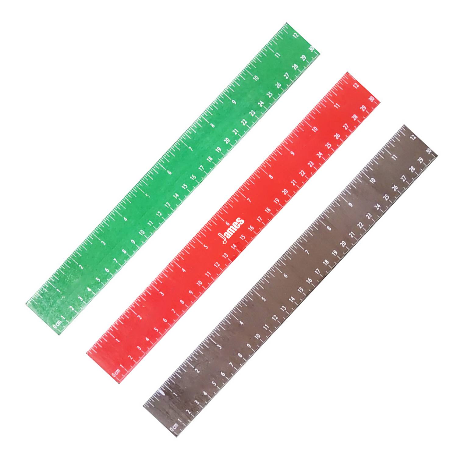 12" WOOD RULER 7