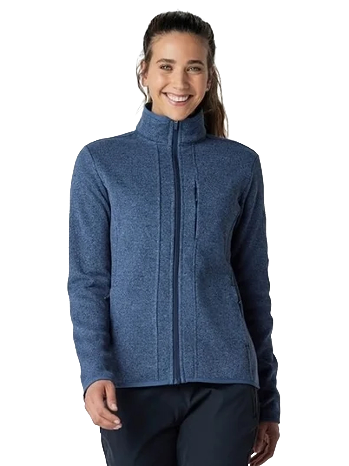 Medelita Scrubs - Women's 4-Pocket Strata Fleece Jacket 3
