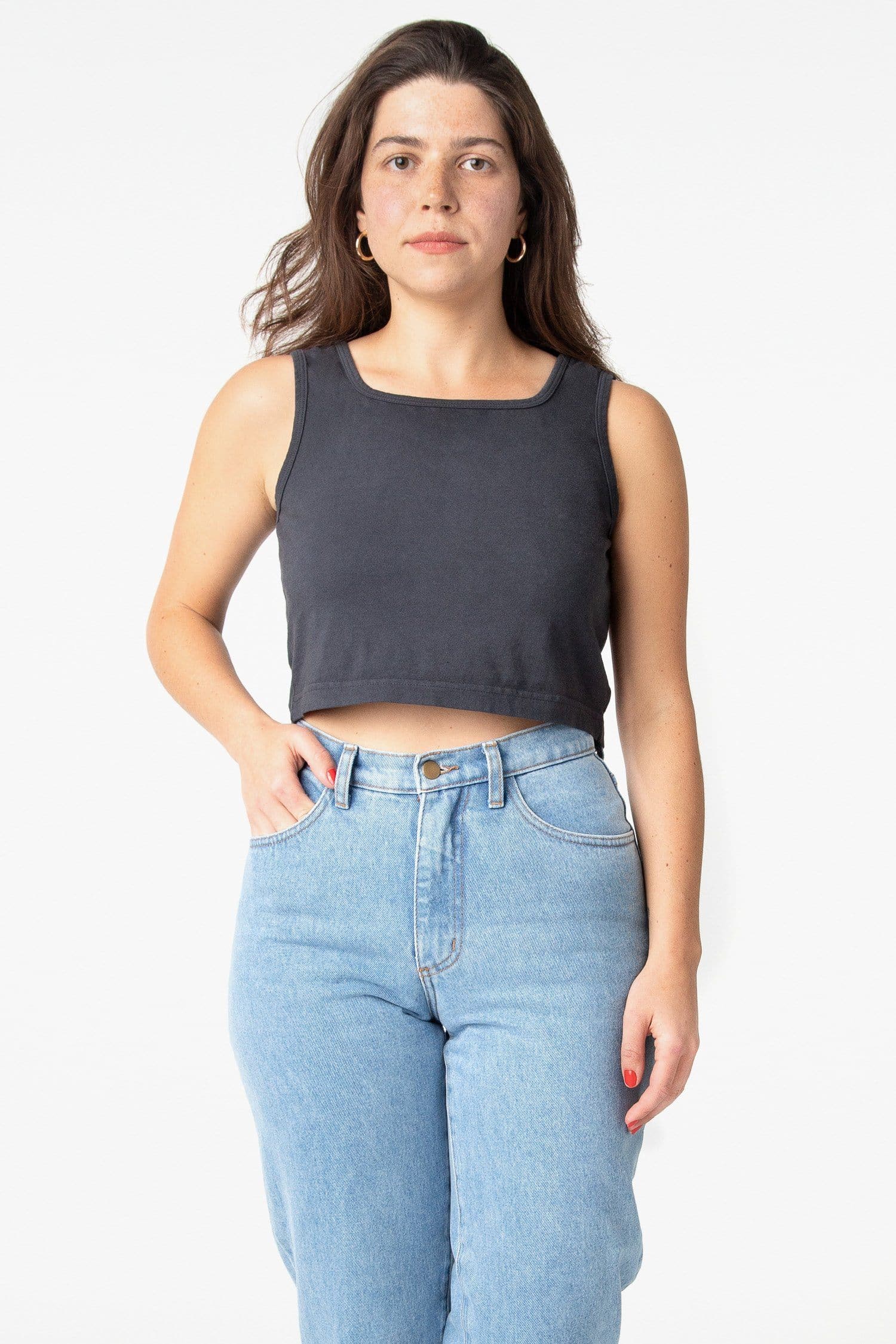 18/1 CROP TANK GRMNT DYE 14