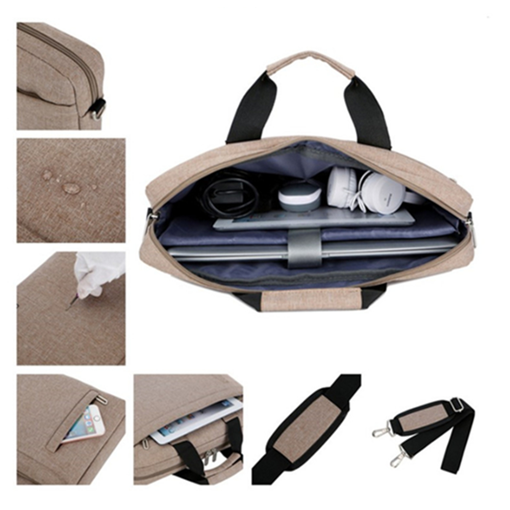 Laptop Sleeve Briefcase With Shoulder Strap 2
