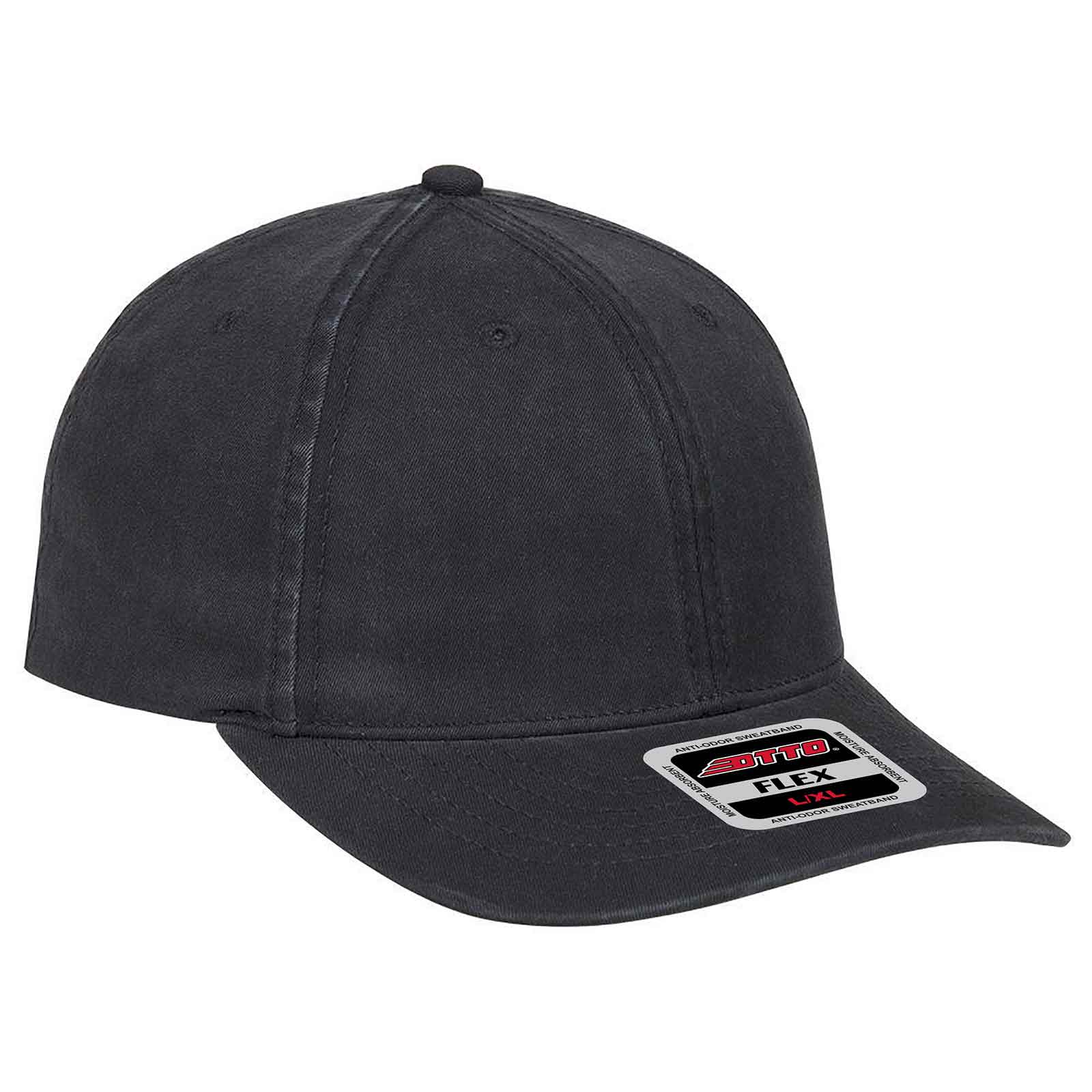 OTTO CAP® OTTO FLEX® Fitted 6 Panel Slim Fit Low Profile Baseball Cap 3