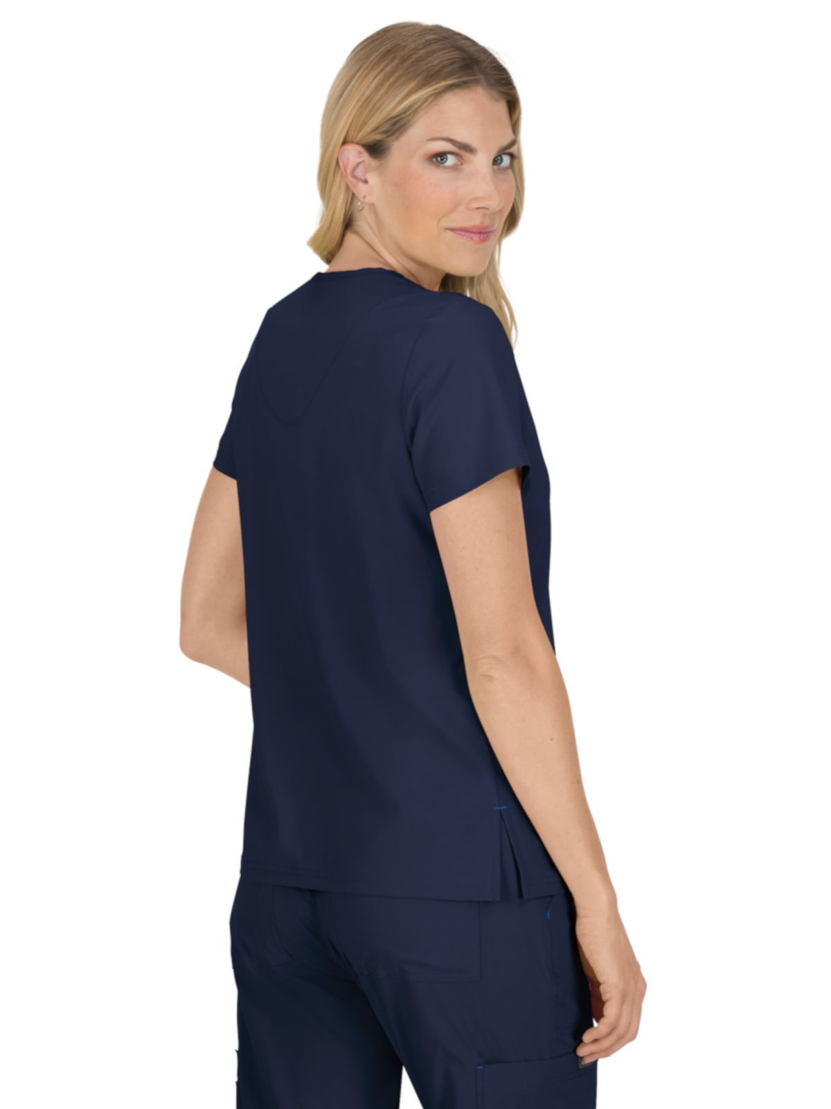 koi - Basics - Women's Four-Pocket Stretch V-Neck Becca Top 56