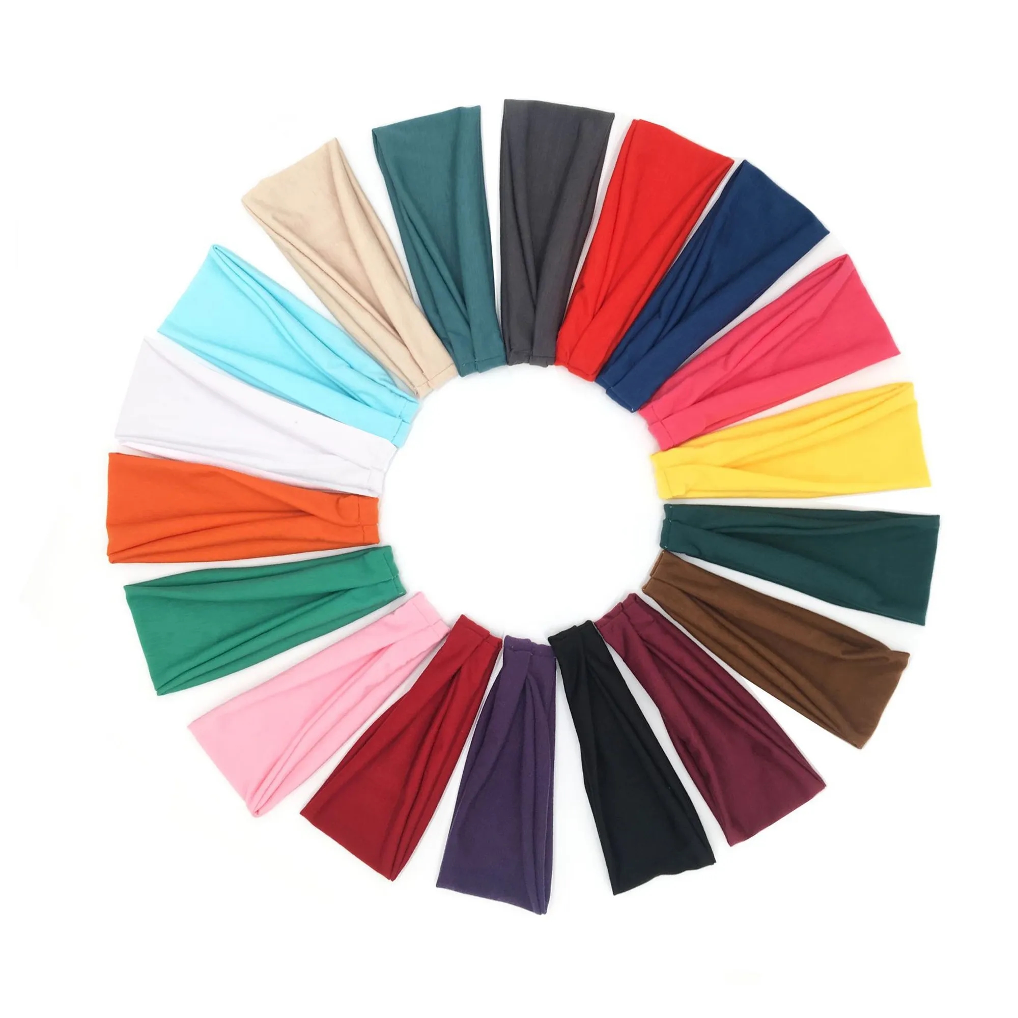 Wide Headbands Yoga Workout Hair Accessories Band 8