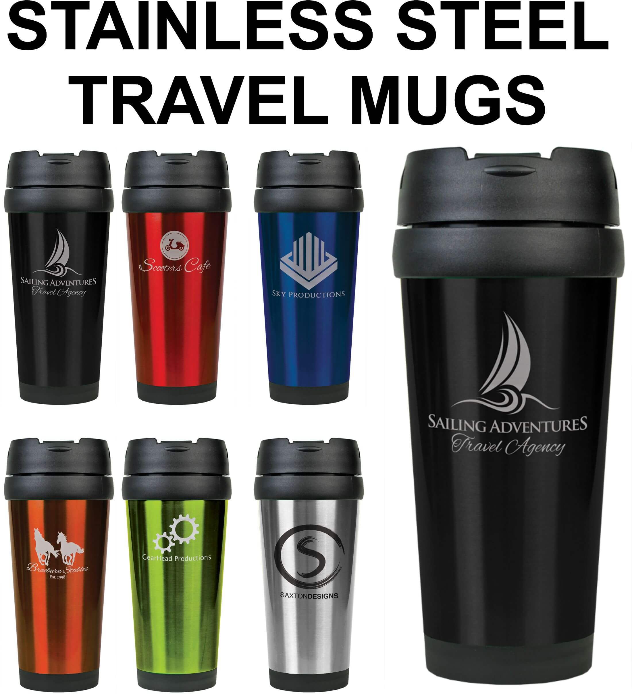 16 oz Stainless Steel Laser Engraved Tumbler