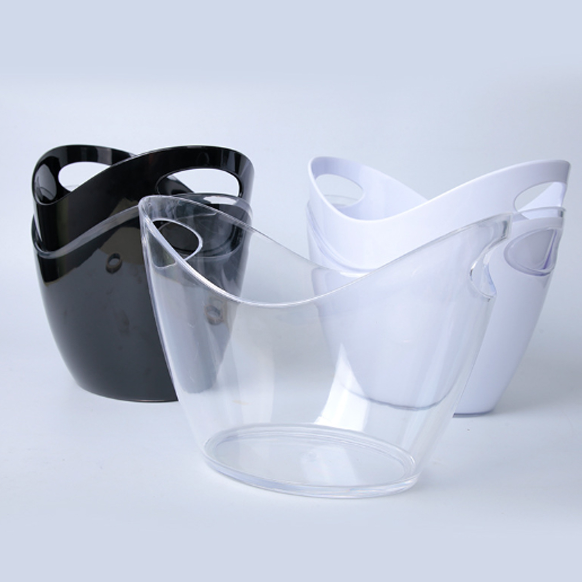 Acrylic Beverage Ice Bucket with Parties and Bars 2