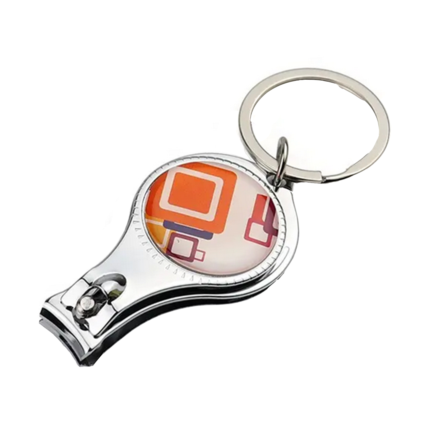 Nail Clipper with Keychain and Bottle Opener 2