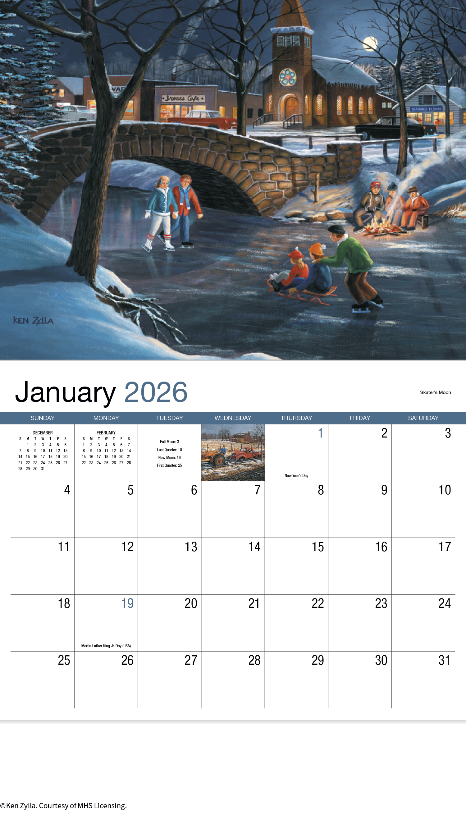 HotLine® Products America Remembered Appointment Calendar - Stapled 37