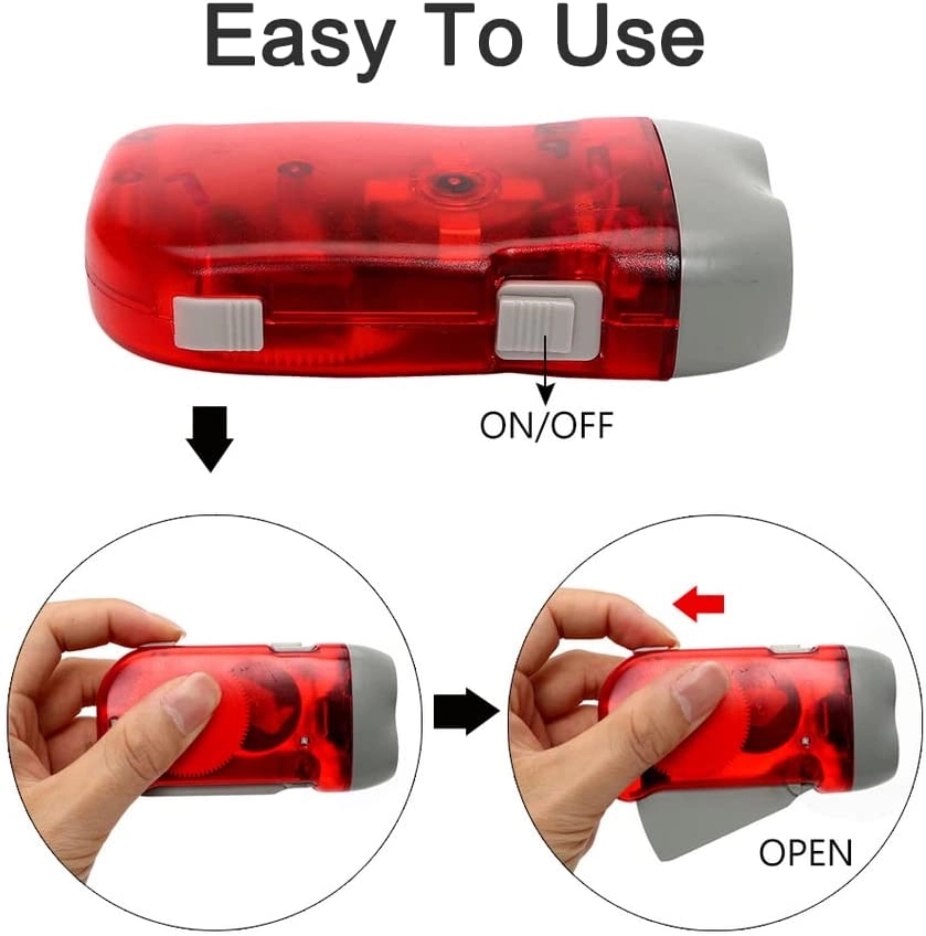 Hand Crank Flashlight 5