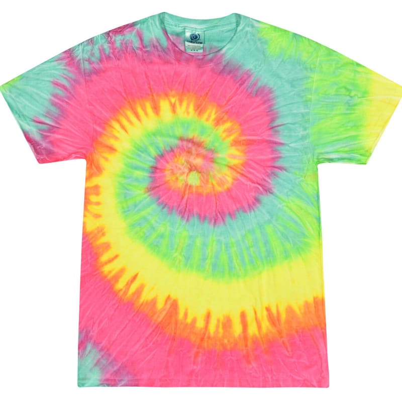 Tie-Dye 5.4 Oz., 100% Cotton Tie-Dyed T-Shirt 58
