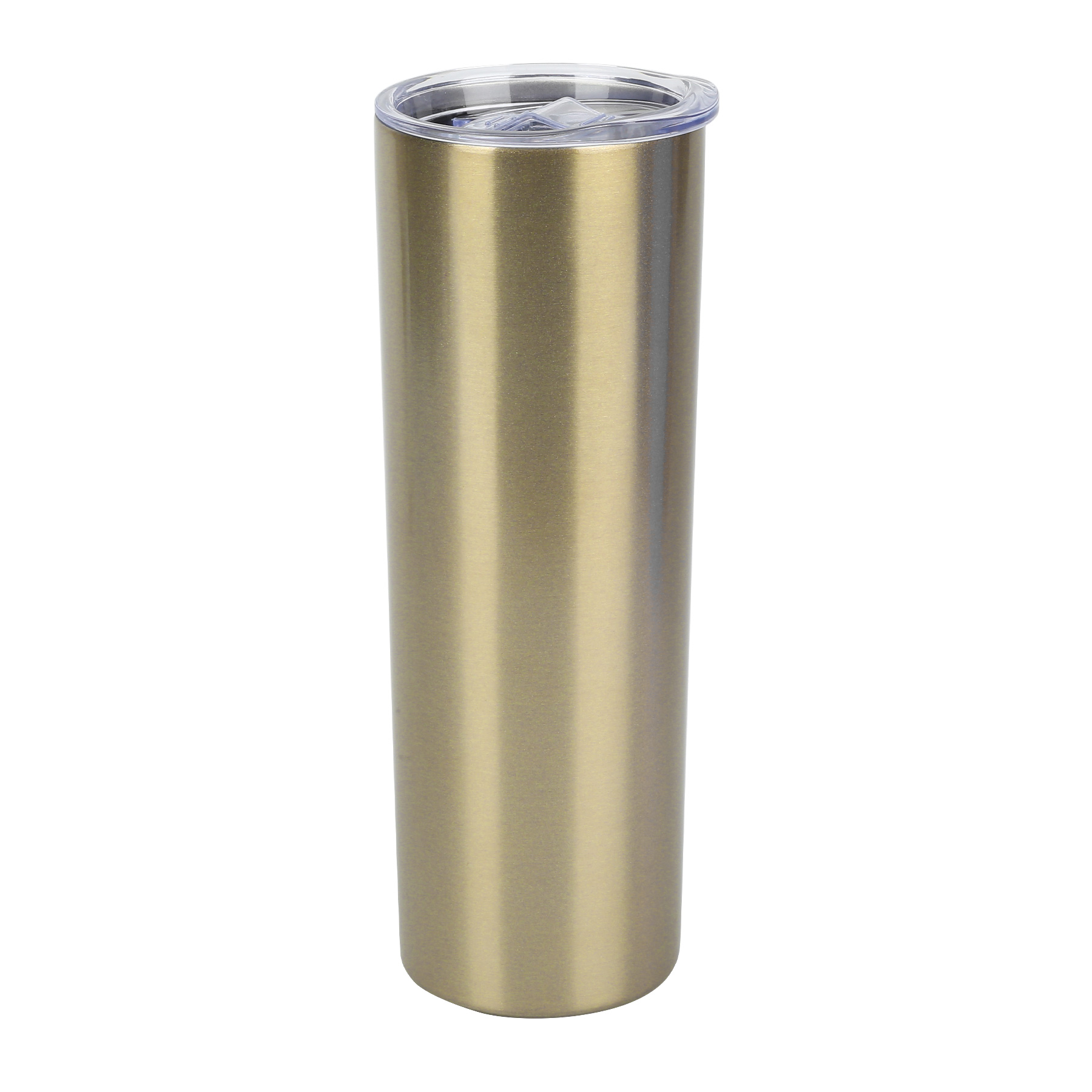 20 Oz Stainless Steel Skinny Tumbler w/ Slider Lid 12