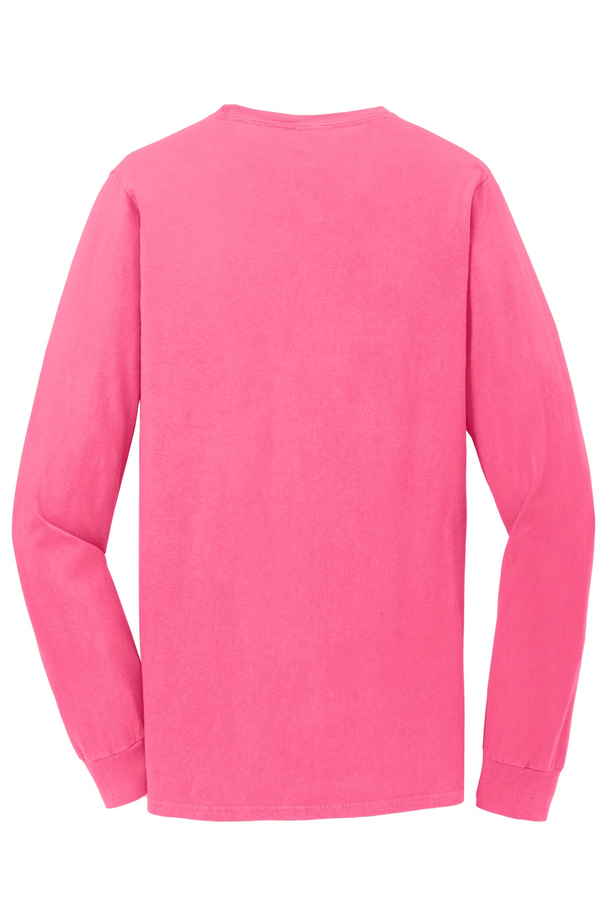 Port & Co Beach Wash Garment-Dyed Long Sleeve Tee PC099LS 118
