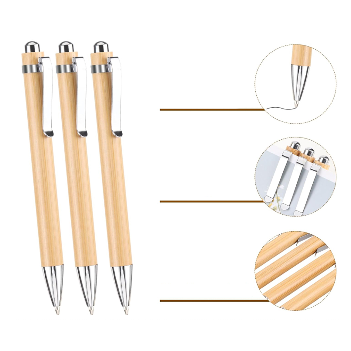 Bamboo Ballpoint Pen 1