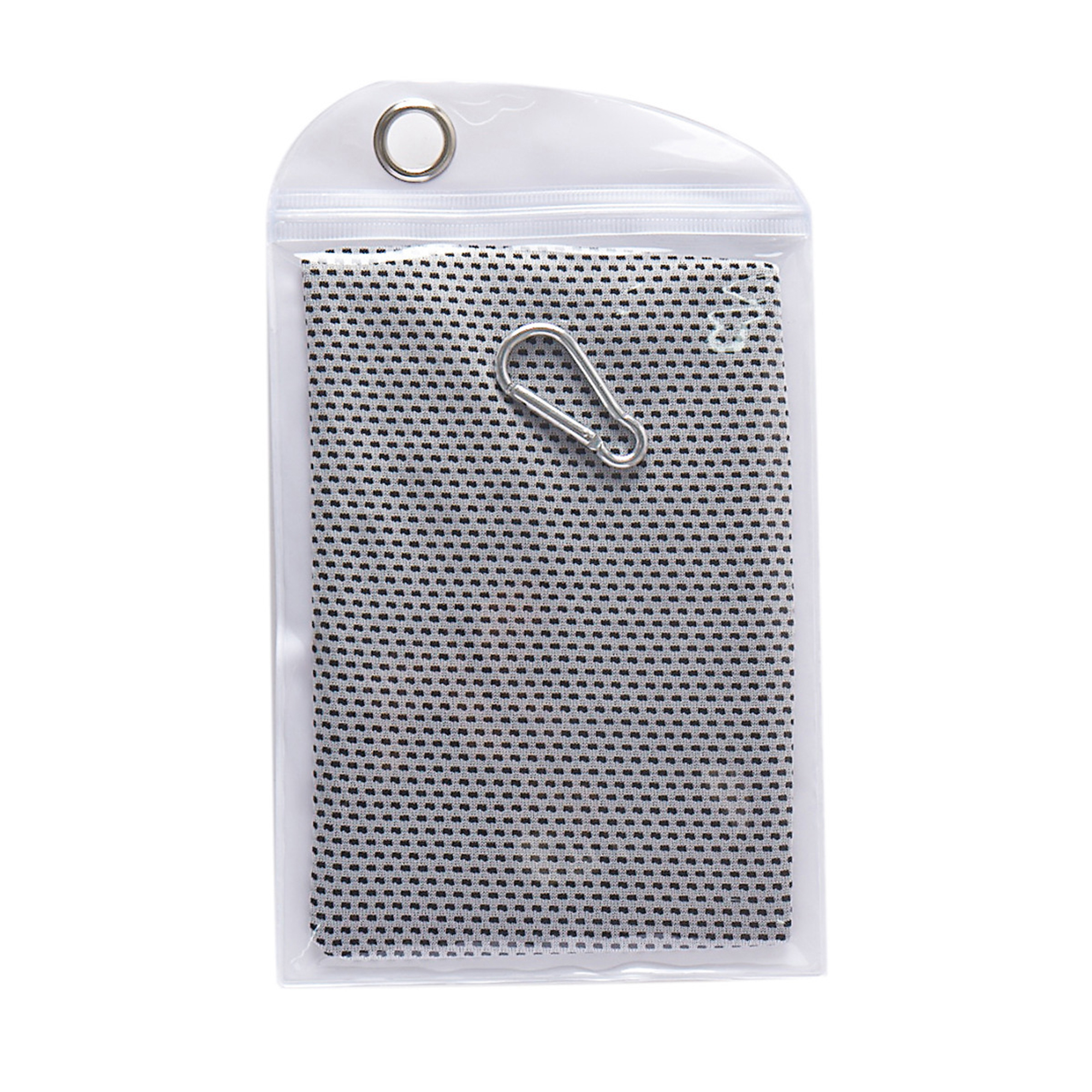 Cooling Mesh Towel With Carabiner Clip 35.4" x 12" 5