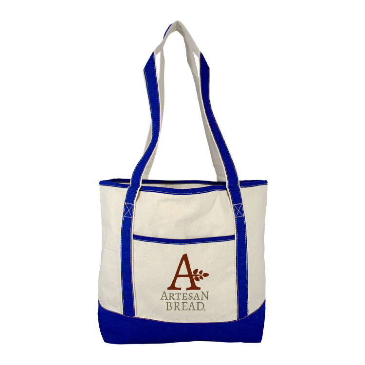 Colorful Cotton Boat Tote, custom tote bag with logo imprint 3