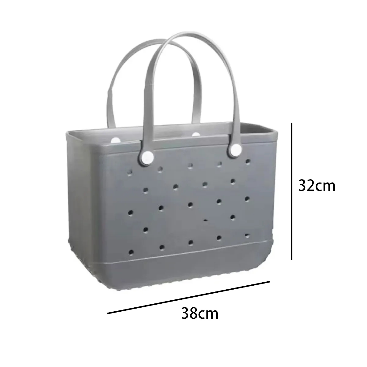 Large Capacity EVA Perforated Beach Tote Bag With Handles 1