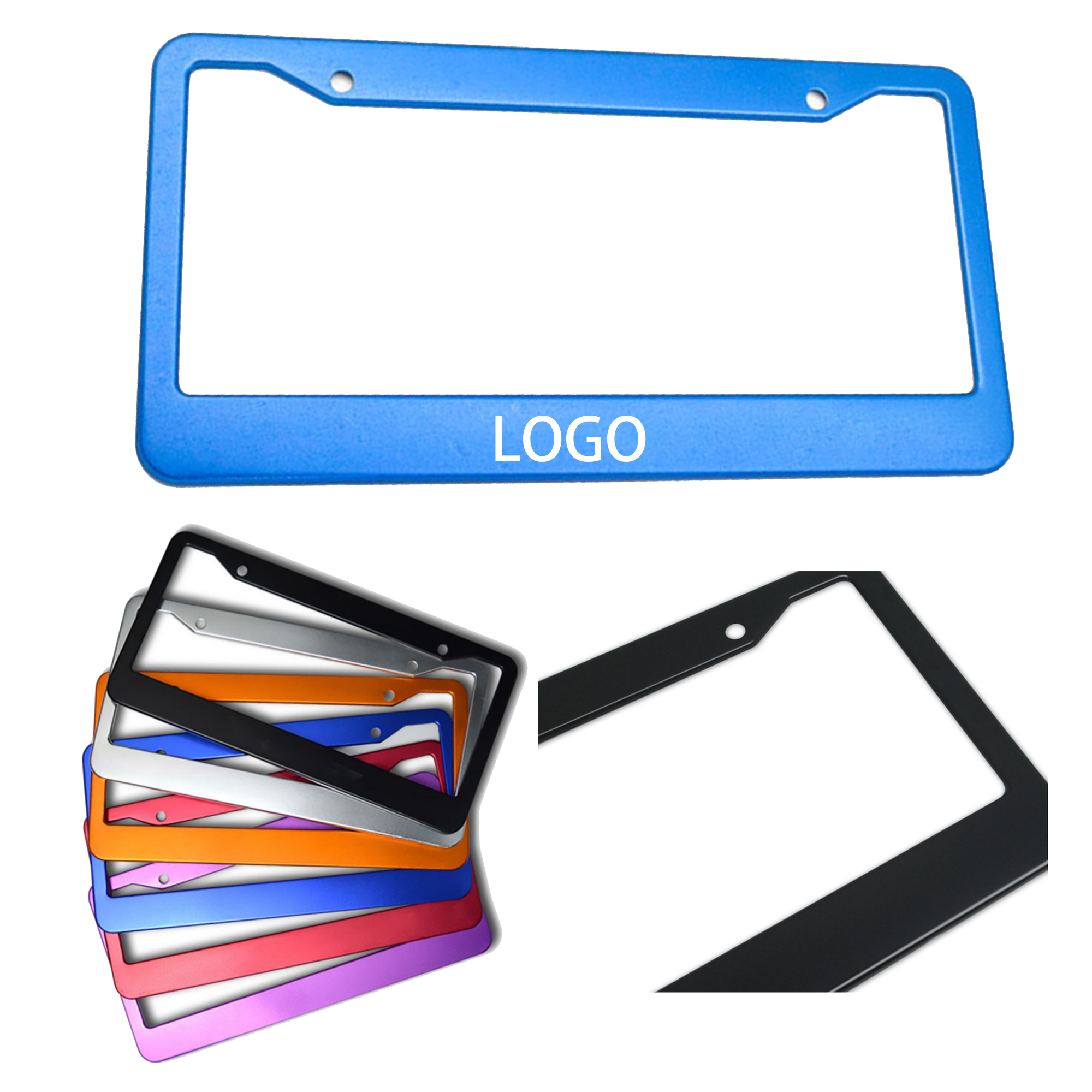Aluminum License Plate Frame 1