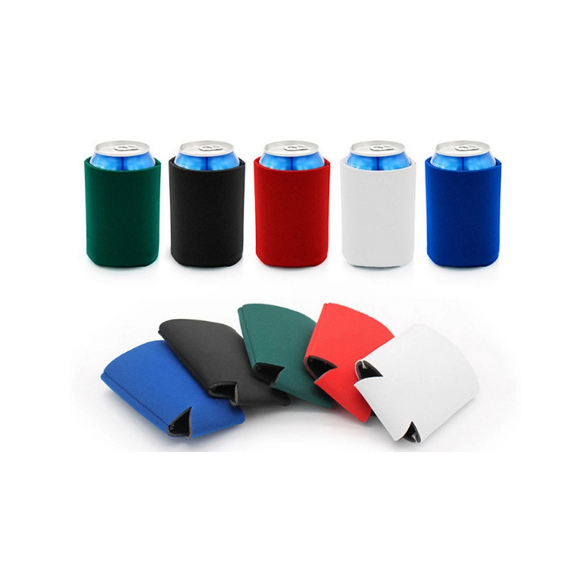 12 OZ Premium Foam Collapsible Can Coolers 2