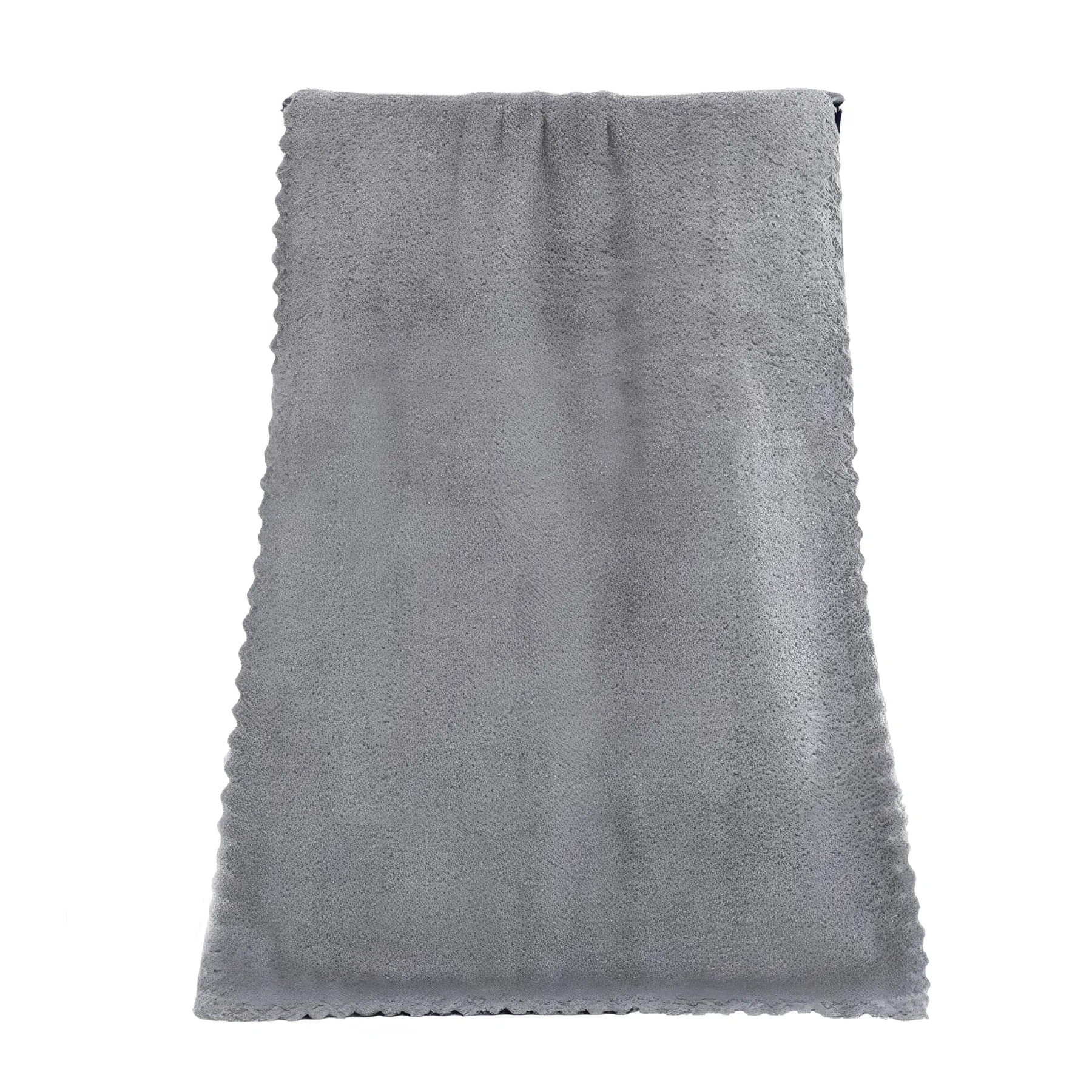 Plain Coral Velvet Washcloth 3