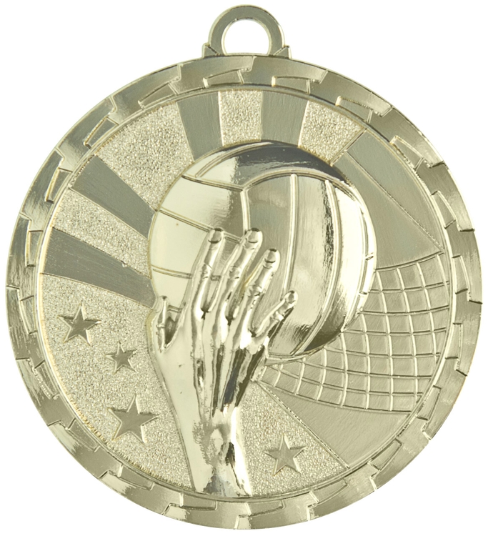 Volleyball Bright Medal, 2" 2