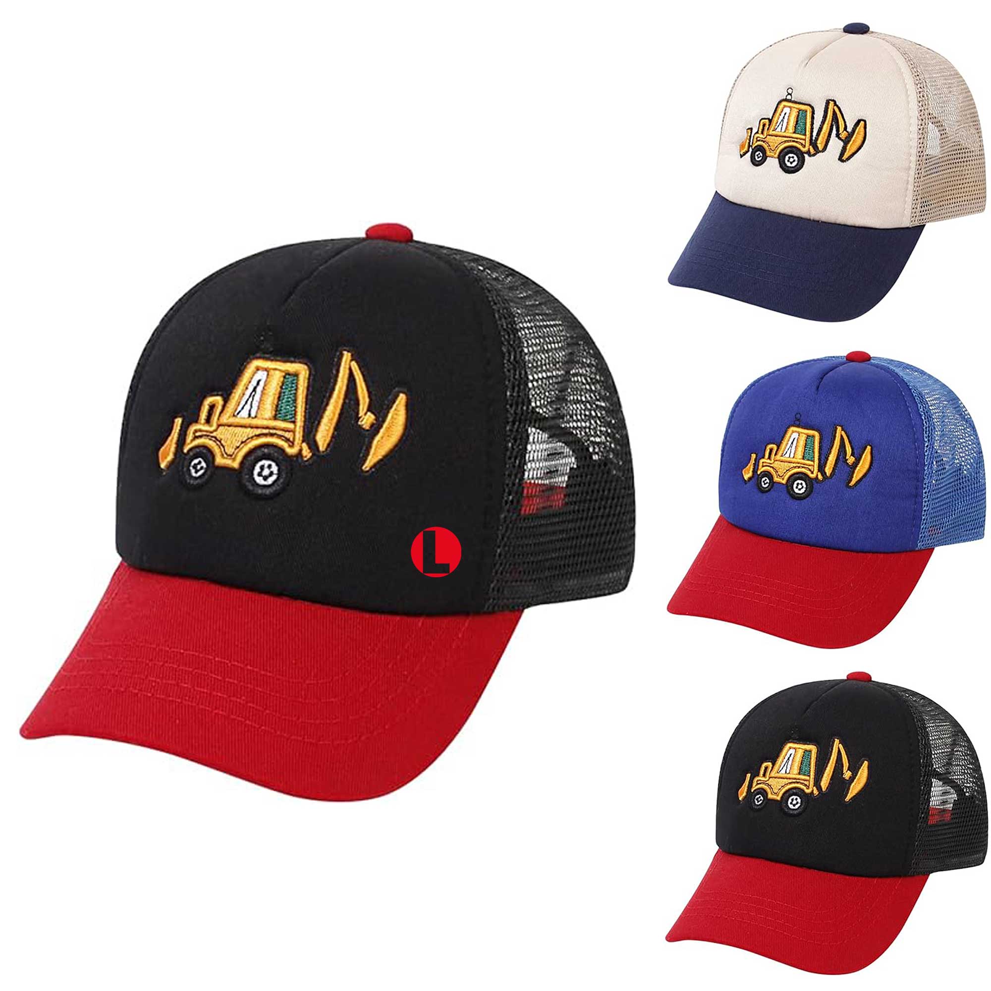Boys Girls Washed Vintage Cowboy Hat Sun Visor 2