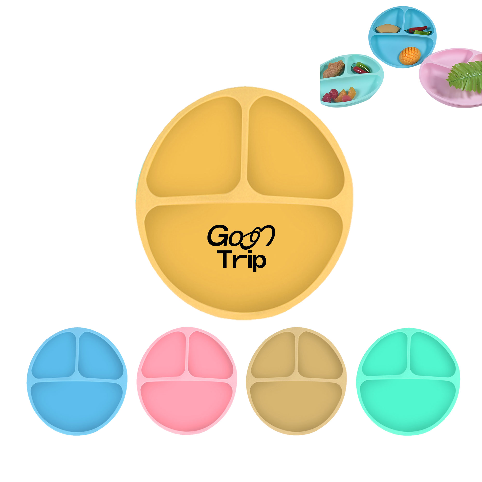 Silicone Baby Plate 2
