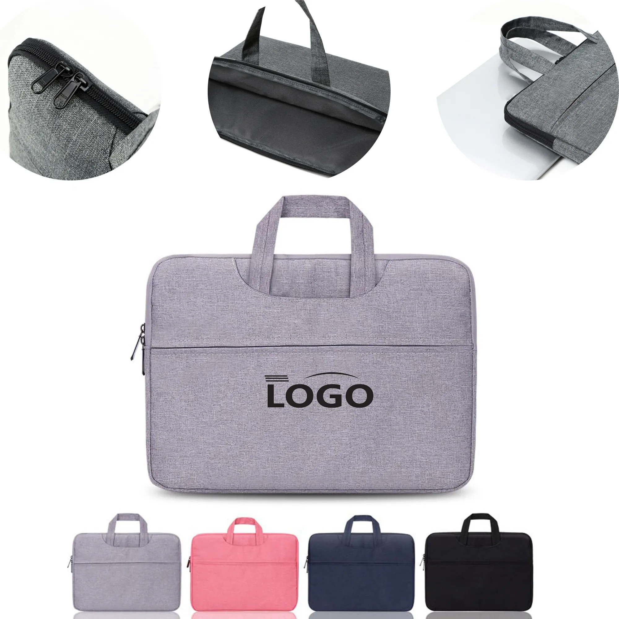 15.6 inch Water Resistant Slim Computer Laptop Carry Case 2