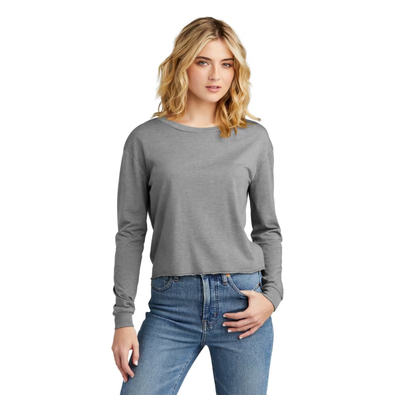 District Women's Perfect Tri Midi Long Sleeve Tee 17