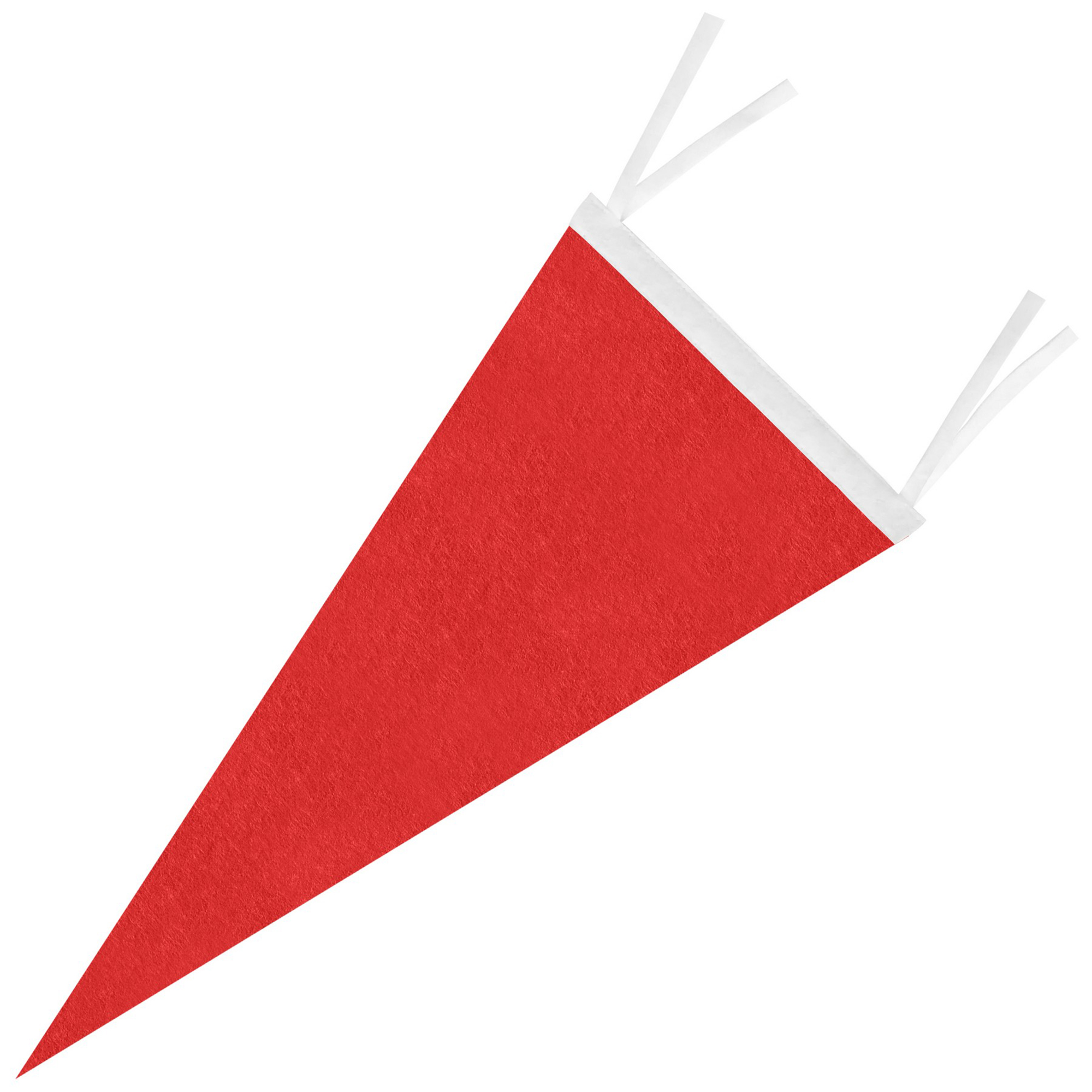 Full Color Single Sided Felt Pennant Flag Banner 3