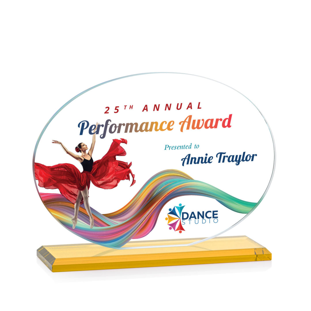 Austin (Horiz) VividPrint™ Award - Amber 7