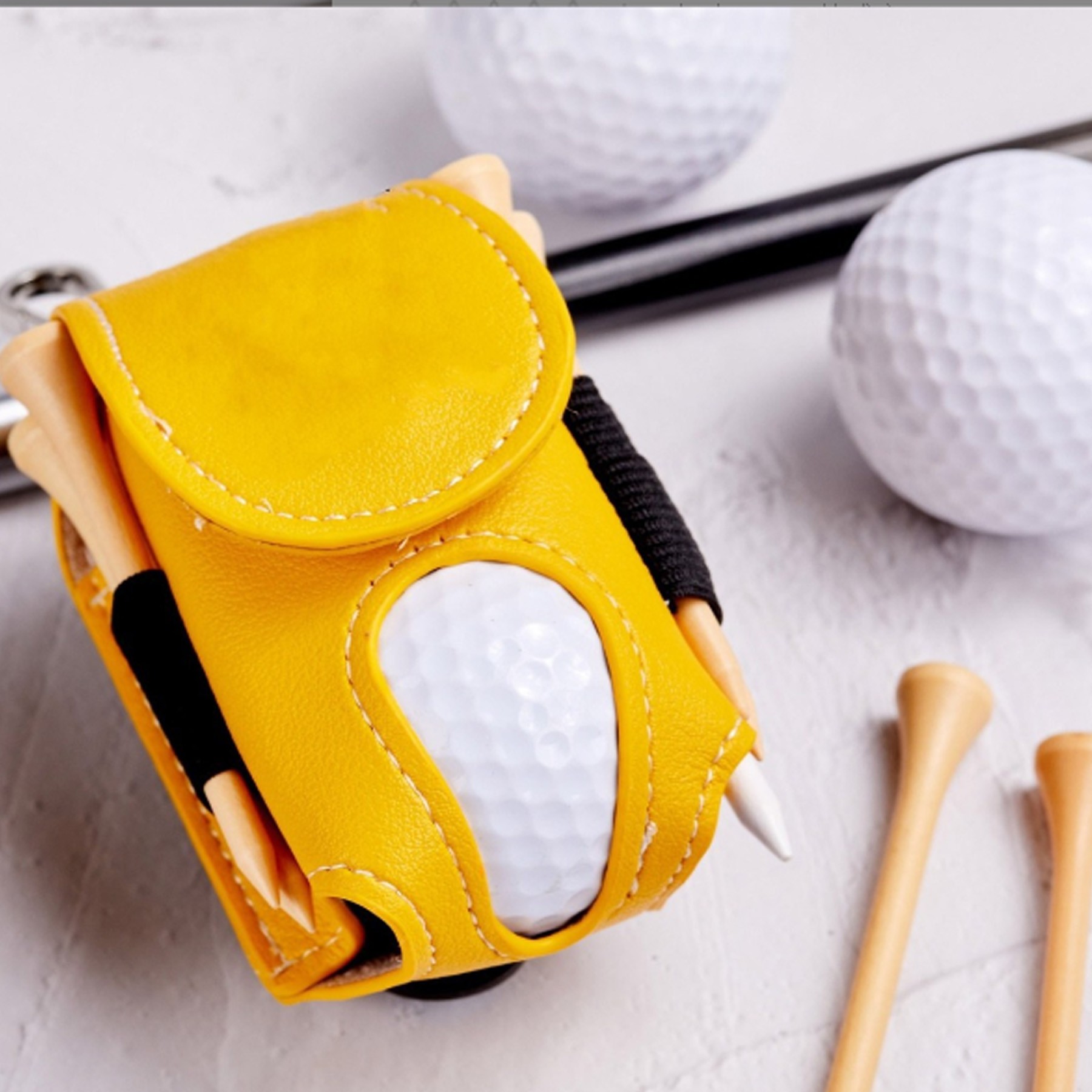 Portable Golf Ball and Tee Holder 5