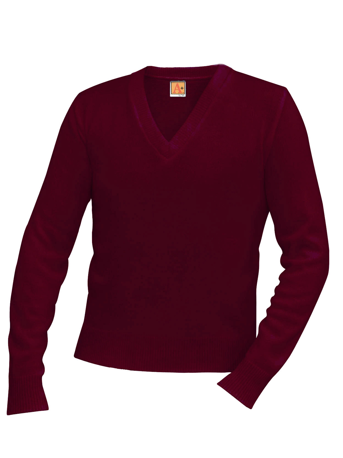 A+ Uniforms - Unisex Jersey V-Neck Long-Sleeve Pullover Sweatshirt 13