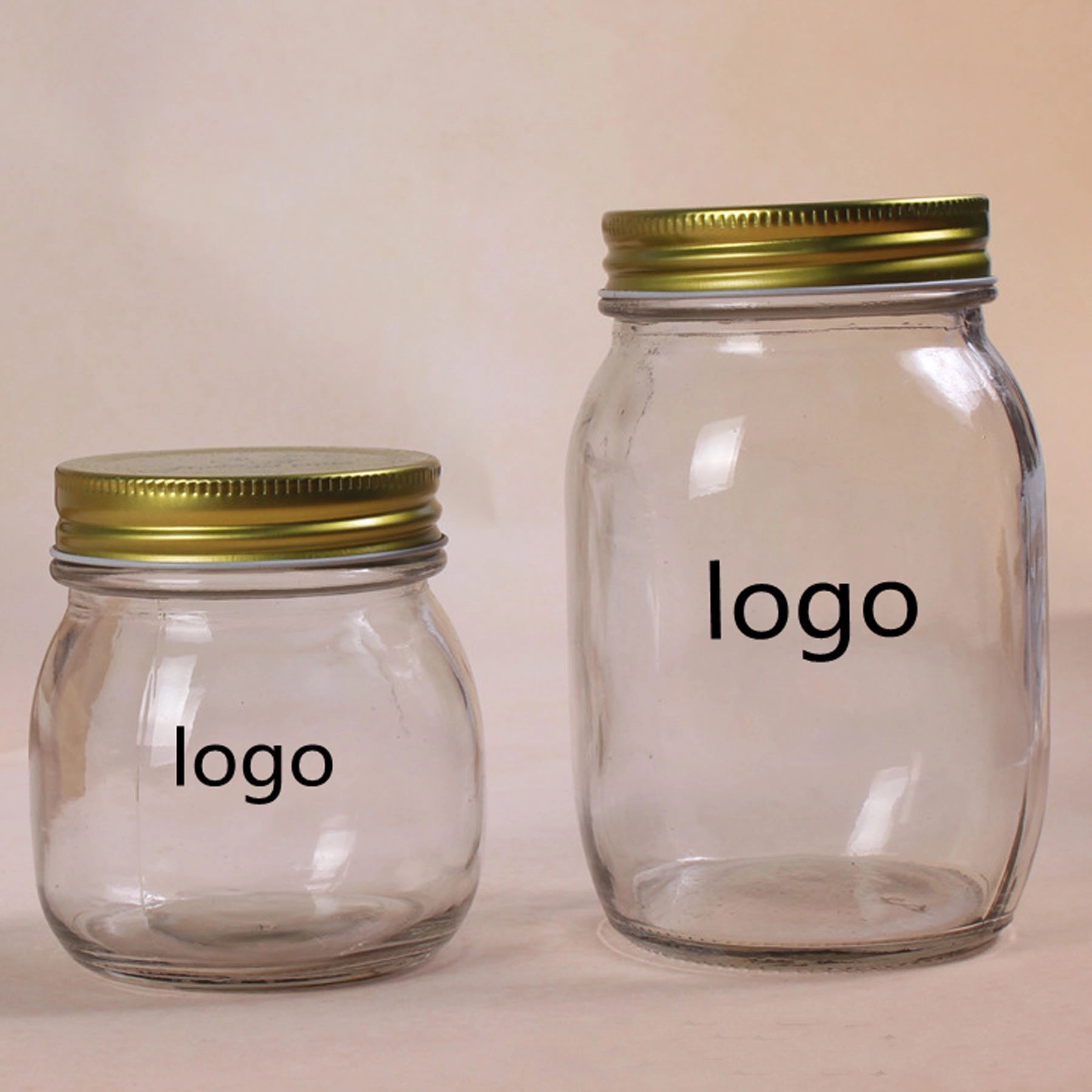 8 OZ Mason Jar With Iron Lid 2