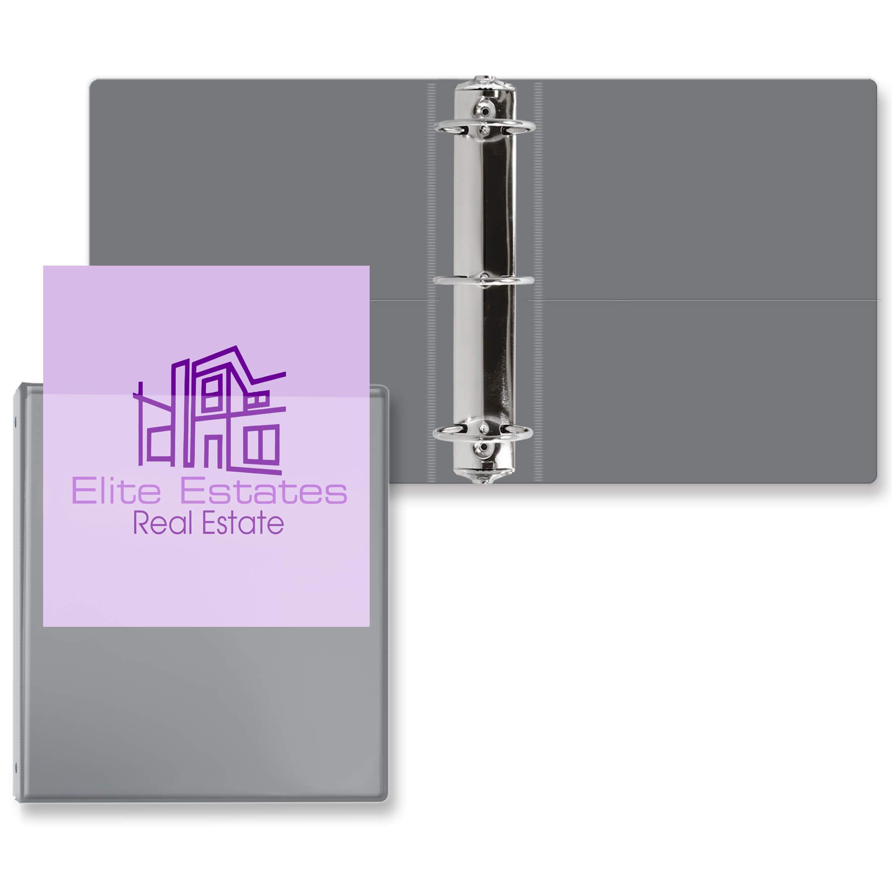 2 1/2" Overlay Round Ring Binder 2