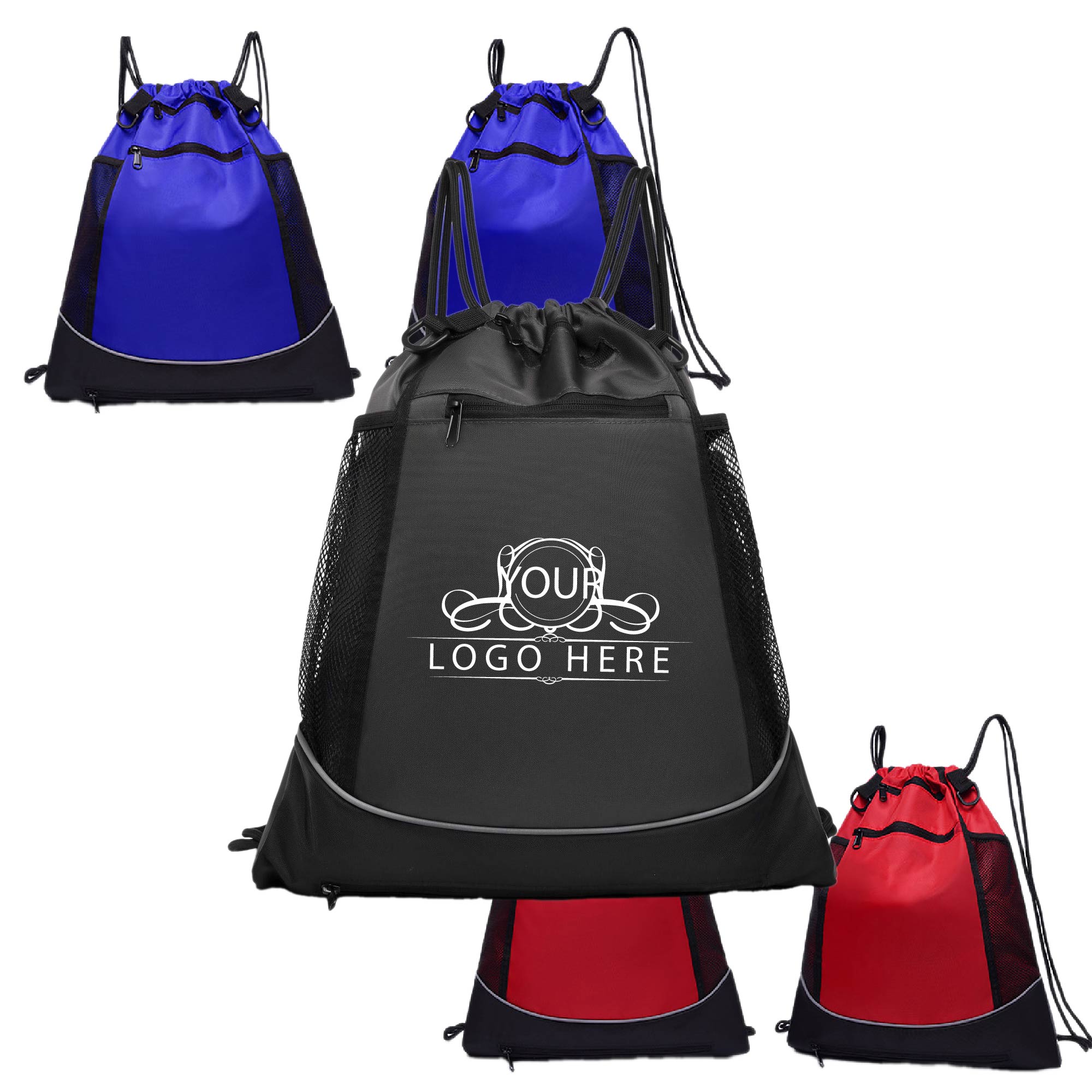 Basketball Drawstring Backpack Sport Bag 1